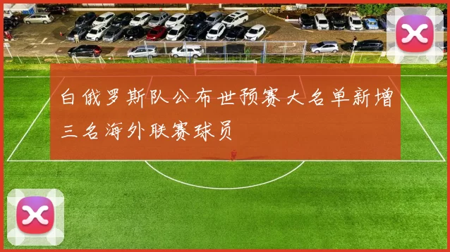 白俄罗斯队公布世预赛大名单新增三名海外联赛球员